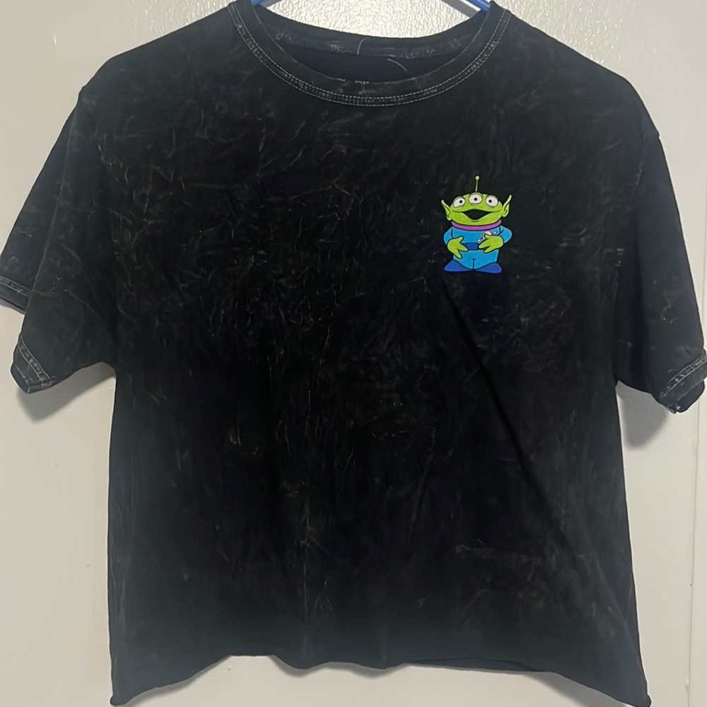 Toy Story Pizza Plant Alien Crop Top